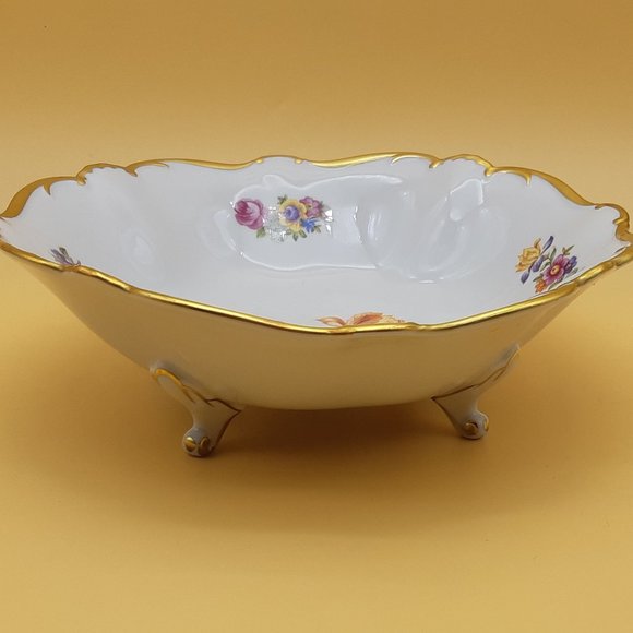 Serving Bowl by Graf Von Henneberg Jlmenau -1940s - Picture 6 of 11